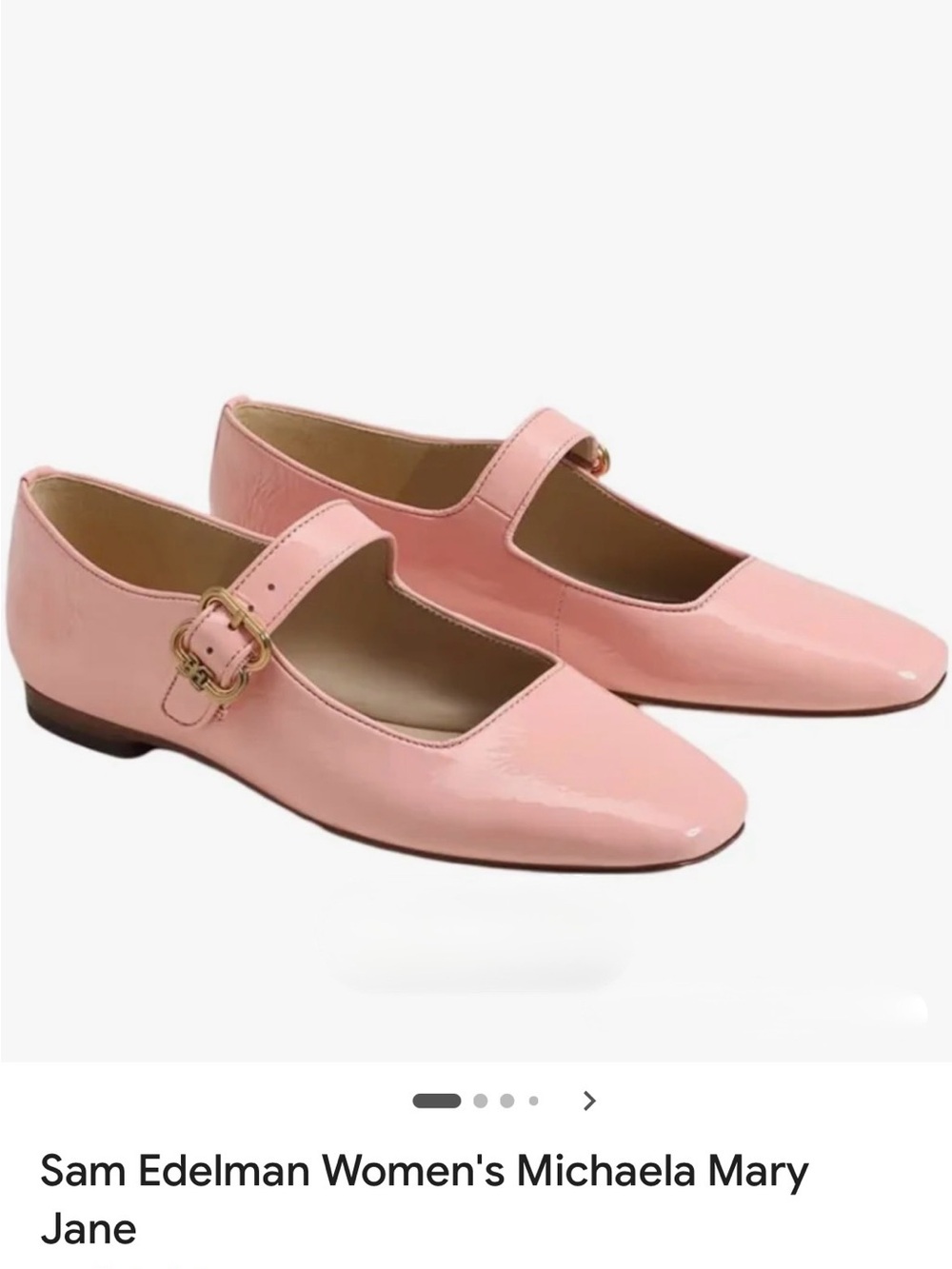 Sam Edelman Mary Jane Flats in Pink